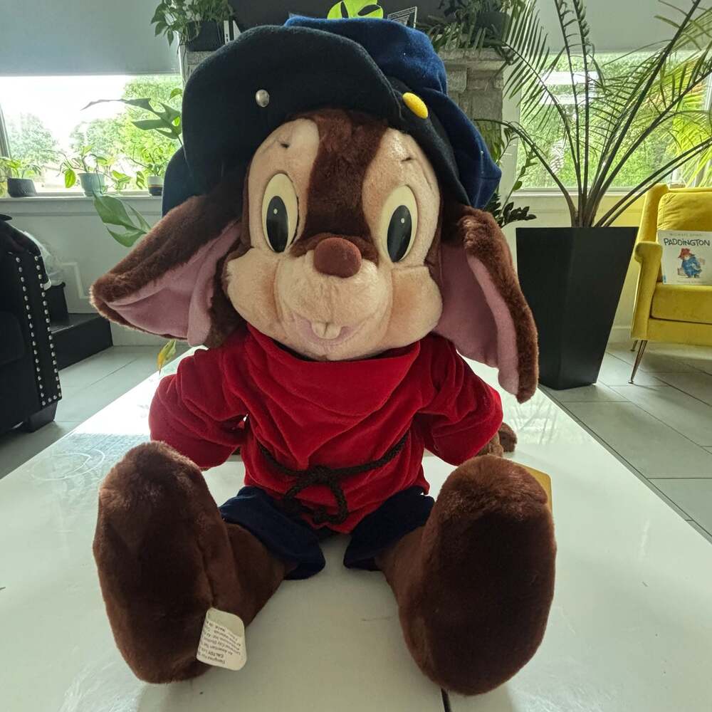 Vintage 1986 Caltoy Sears An American Tail Fievel Mousekewitz 22" Plush Toy